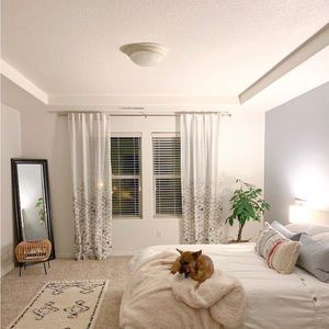 West Elm Sheer Curtains 96”